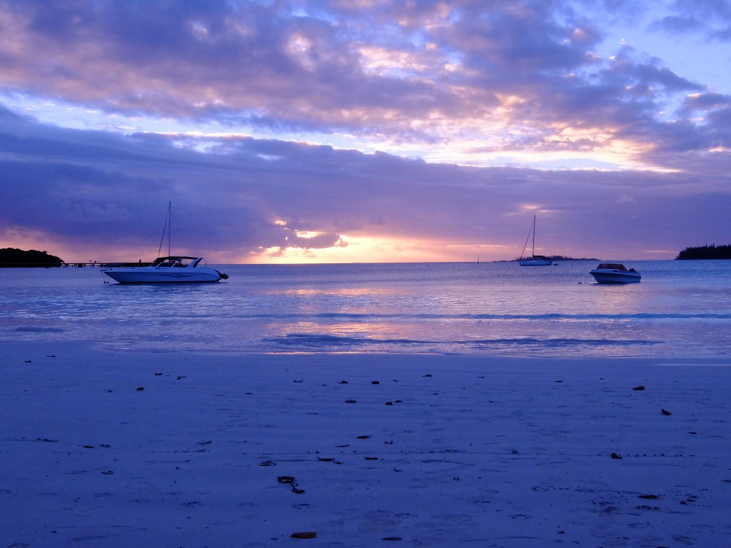 イルデパン島 クトビーチの夕日
