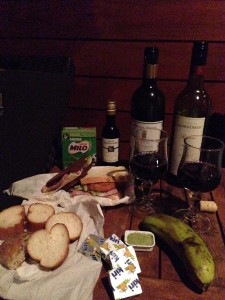 イルデパン島 ウレテラ ホテルでの夕食