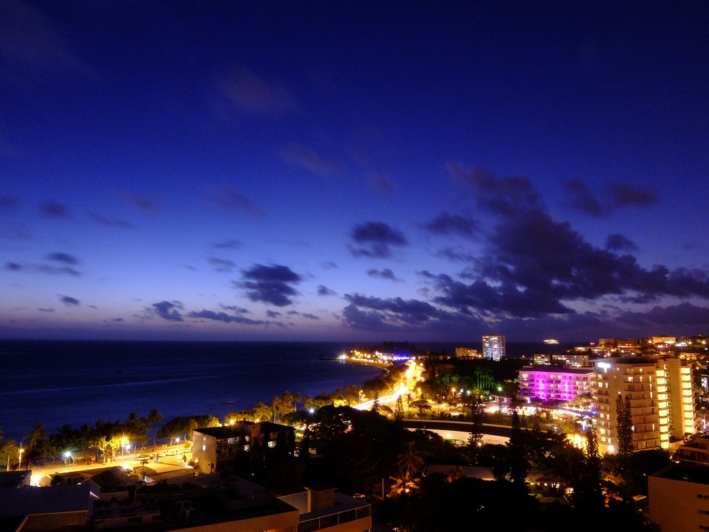 ラマダプラザホテルからの夜景♪