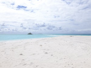 ニューカレドニア イルデパン島沖のノンカウイ島にて①